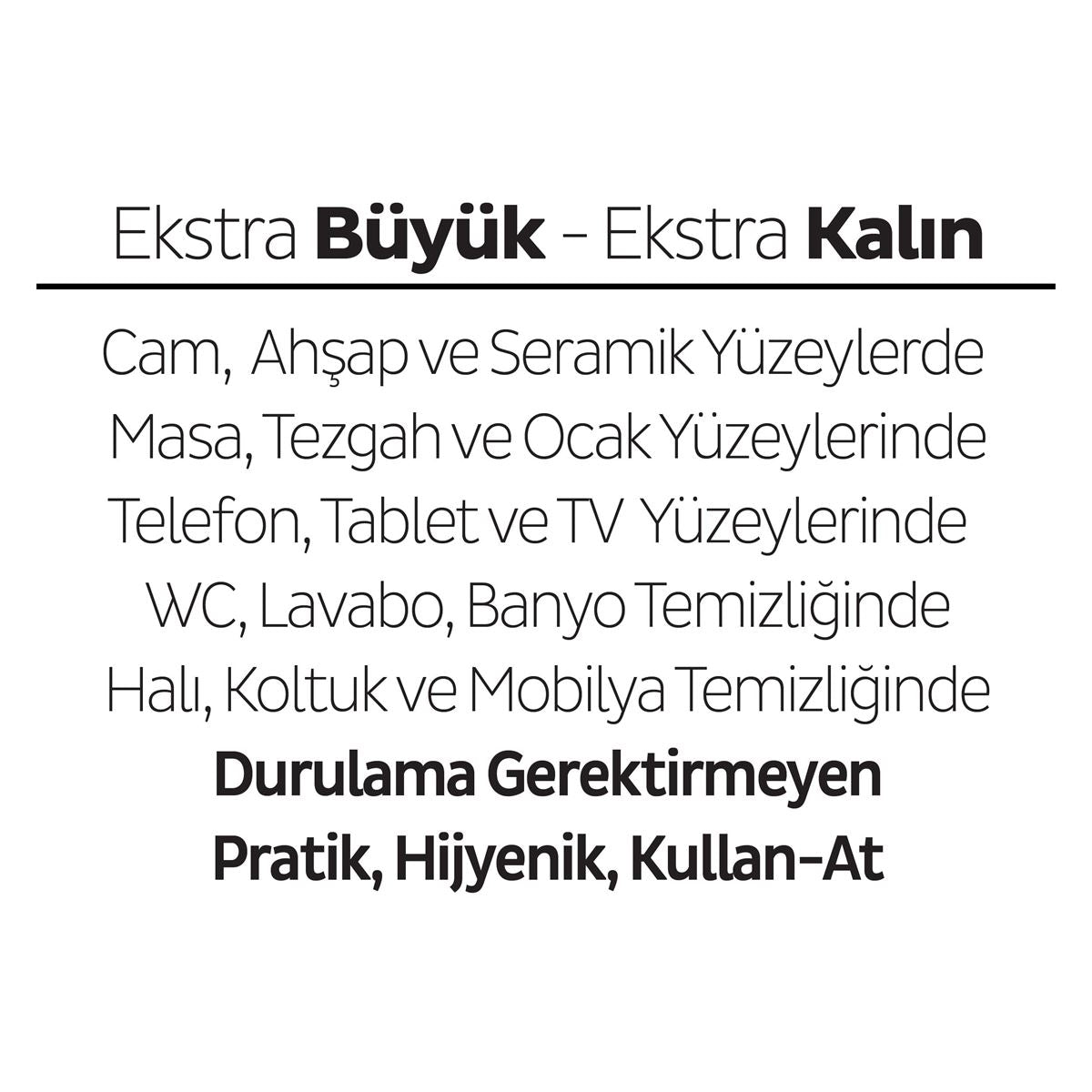 Sleepy Easy Clean Orkide Bahçesi Yüzey Temizlik Havlusu 100 Yaprak