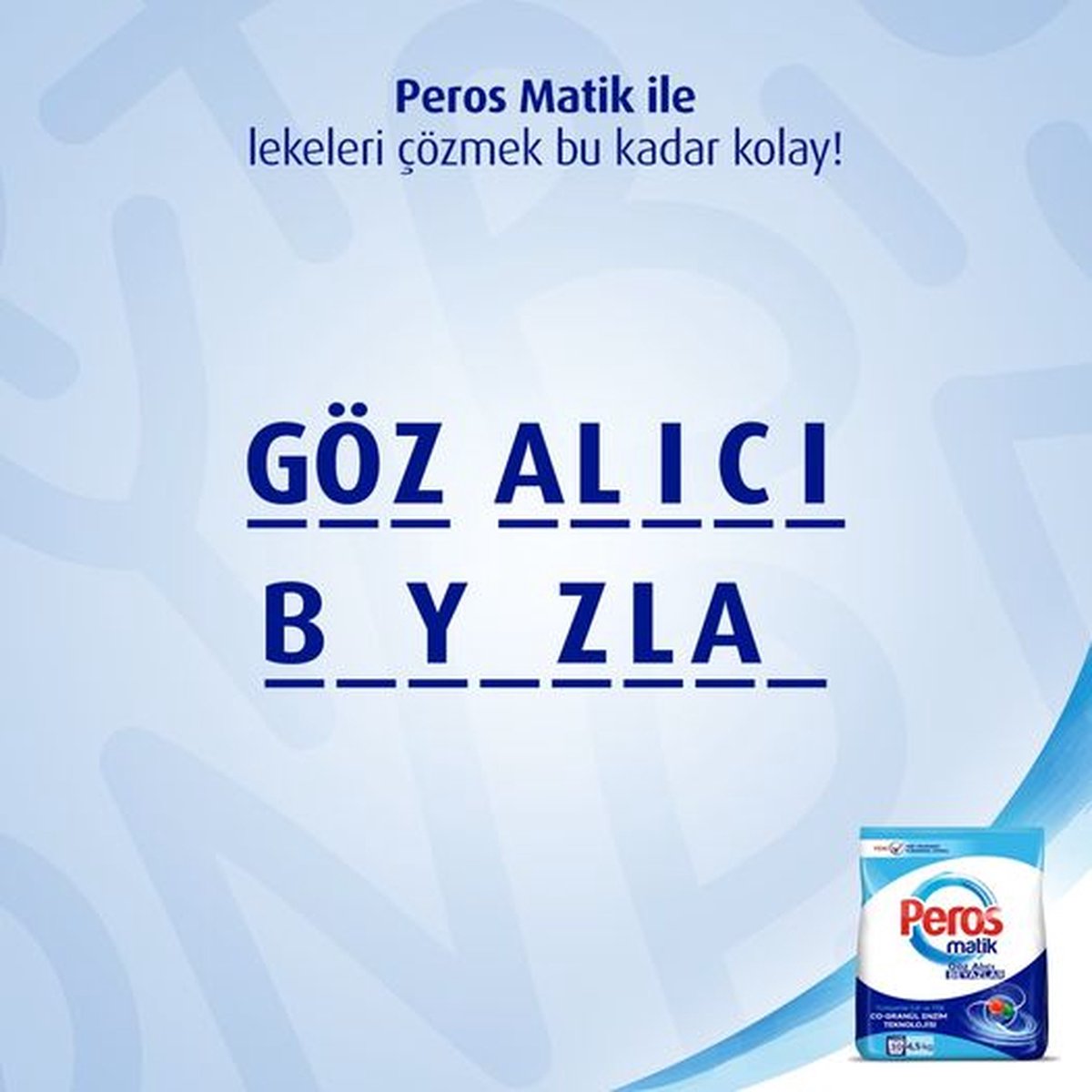 Peros Beyazlar İçin Toz Deterjan 10 Kg - 67 Yıkama