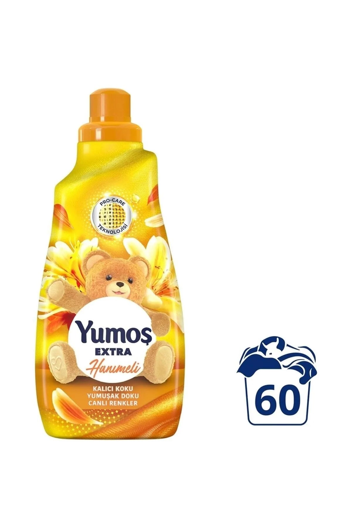 Yumoş Extra Konsantre Çamaşır Yumuşatıcısı Hanımeli 1440 ml - 60 Yıkama