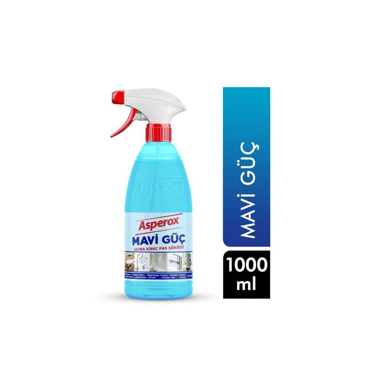 Asperox Blue Power Spray 1 Litre – Limescale and Rust Remover