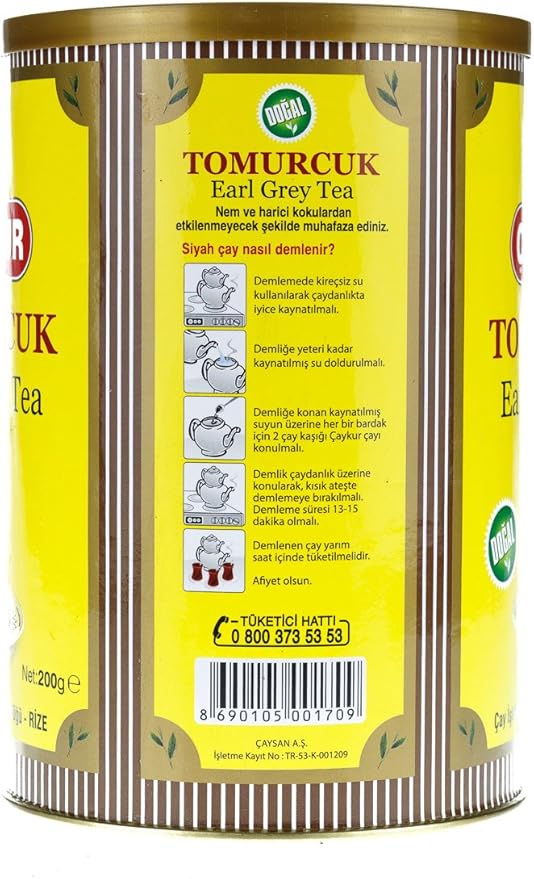 Çaykur Tomurcuk Thee Earl Grey Turkse Thee 200g