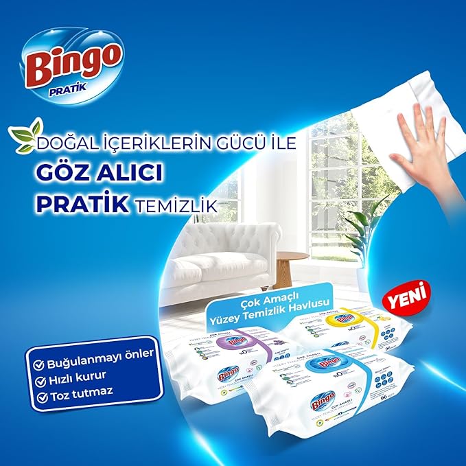 Bingo Surface Towel Lavender 96 Sheets