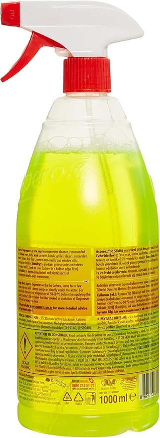 Asperox Yellow Power Ultra Degreaser 1 L Spray