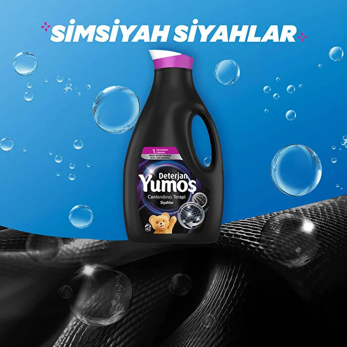 Yumoş Sıvı Çamaşır Deterjanı 2520 ml Siyah Bakım