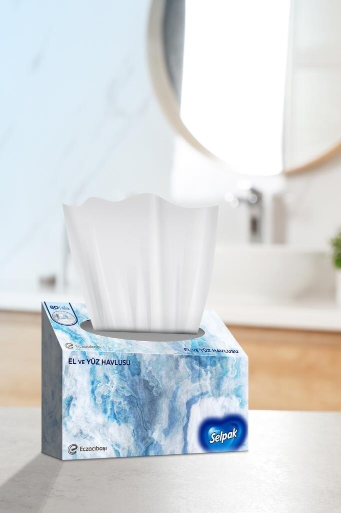 Selpak Dispenser Yüz Havlusu 80 adet