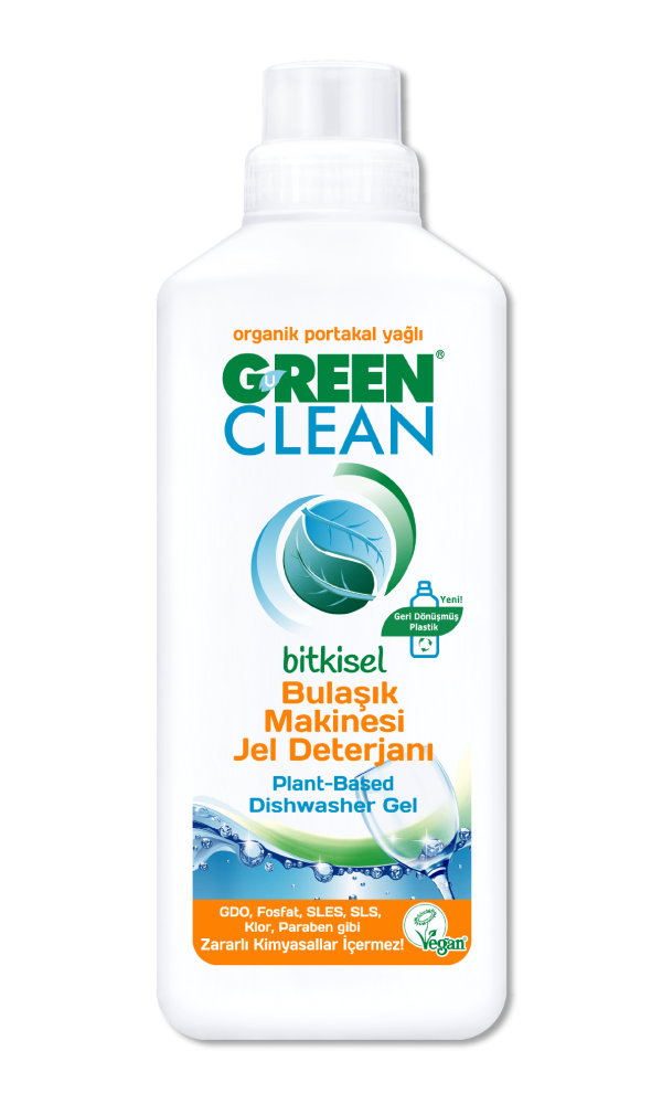 U Green Clean Plant-Based Dishwasher Gel Detergent
