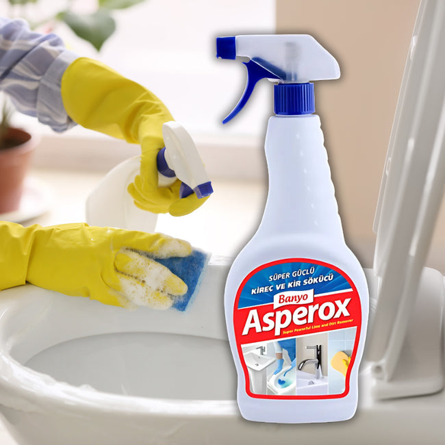 Asperox Bathroom Ultra Strong Limescale and Dirt Remover Spray 750ML