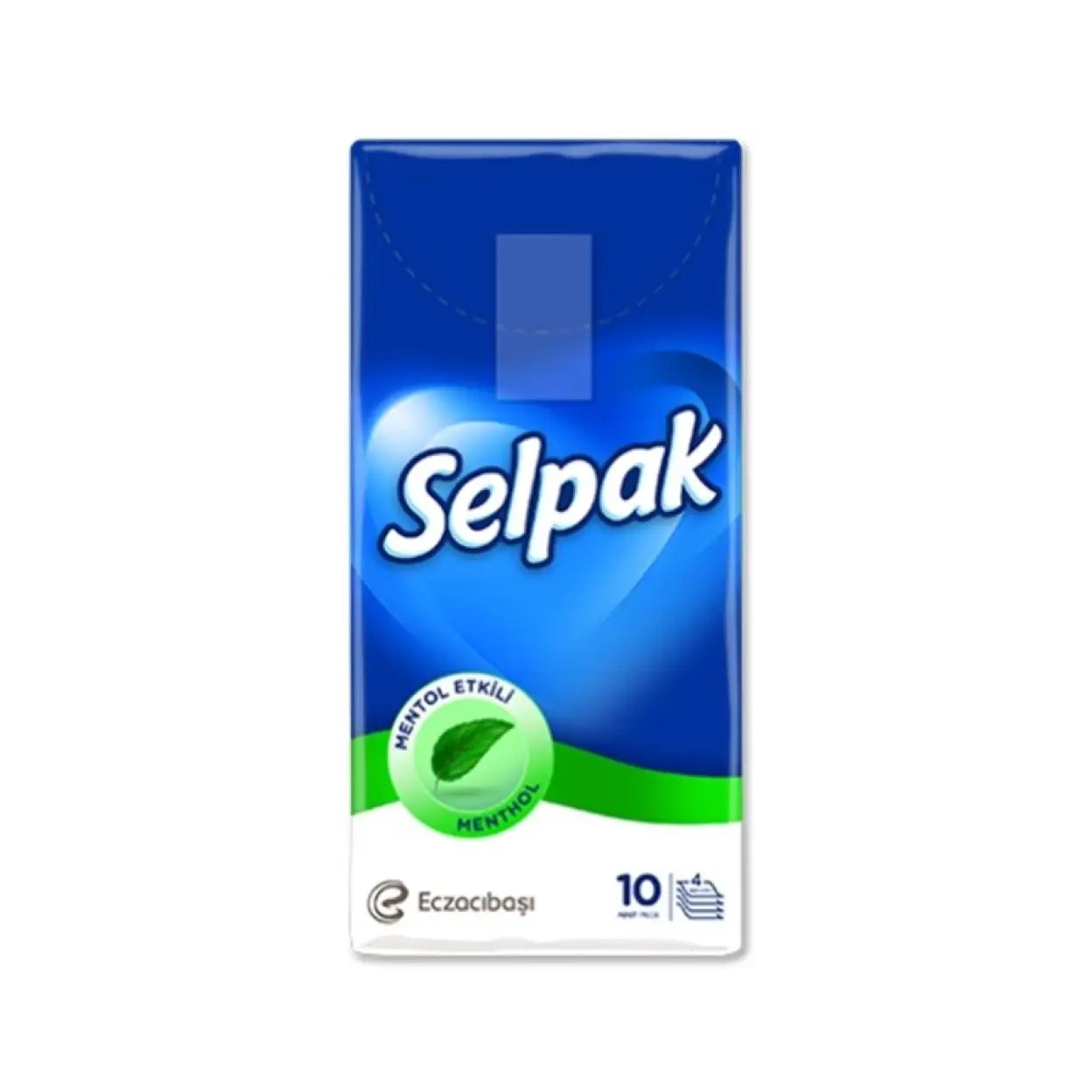 Selpak Menthol Tissue 4 Layers 10x10 Pieces