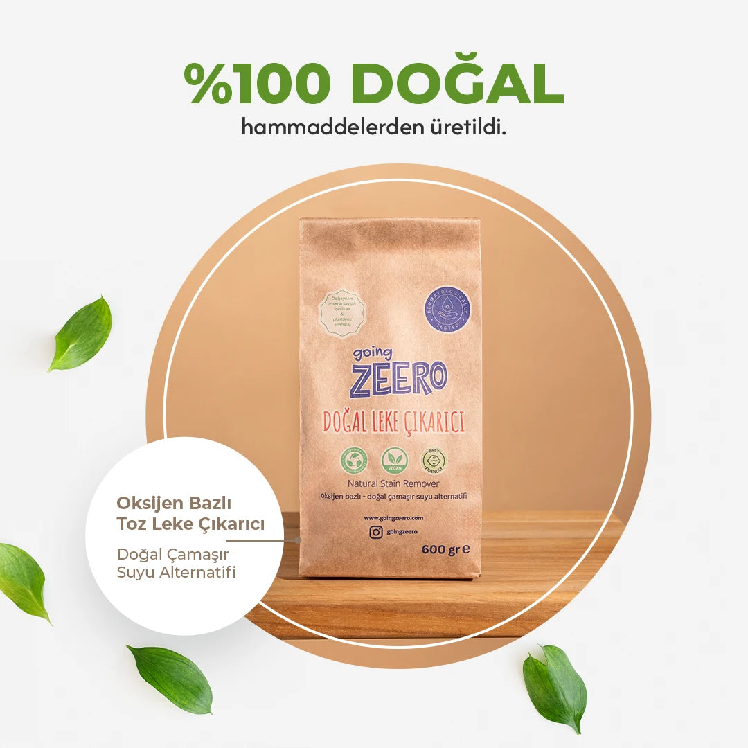 Zeero Oxygen-Based Natural Stain Remover - Eco Package