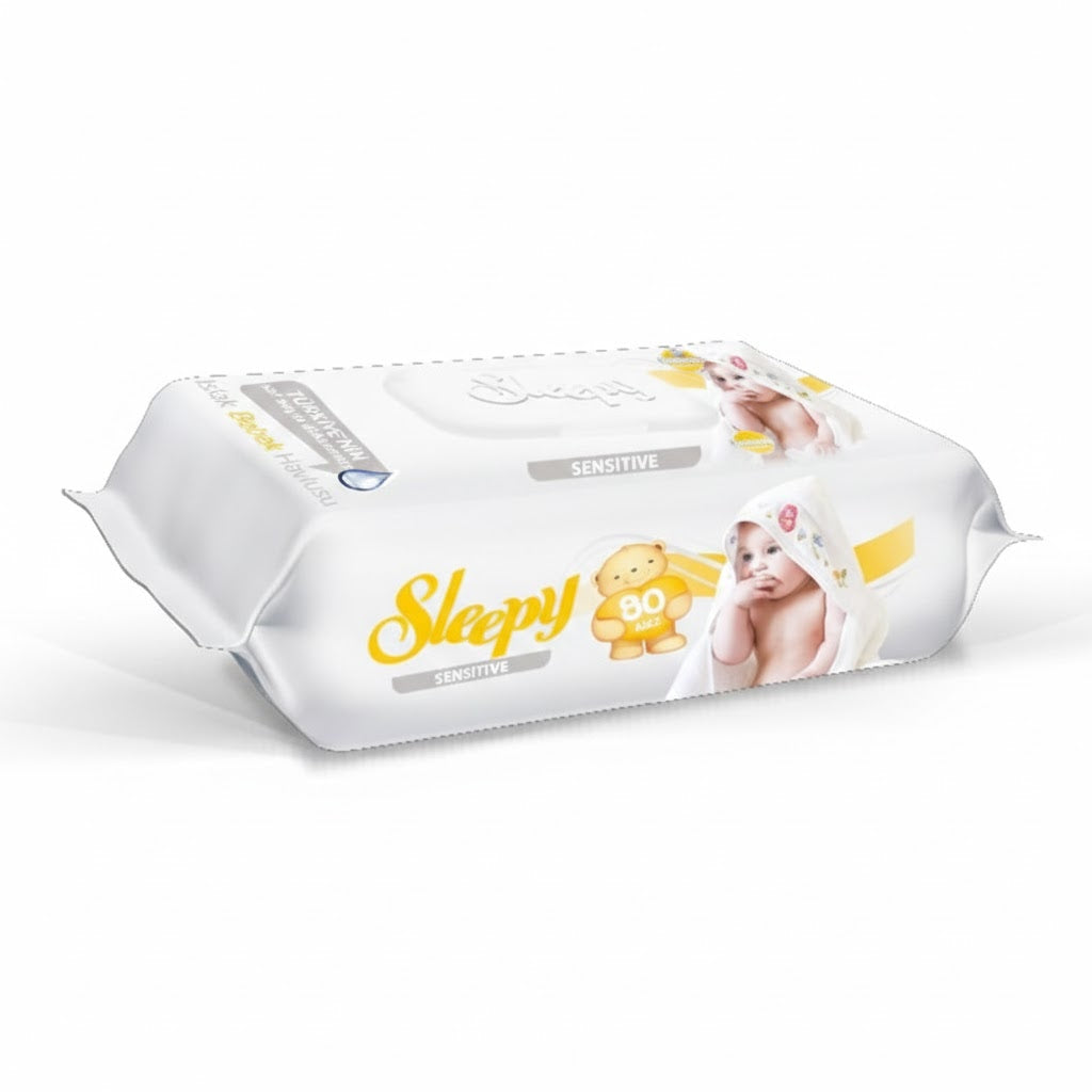 Sleepy Sensitive Wet Baby Wipes 80 pieces