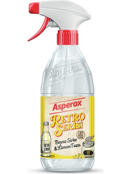 Asperox Retro Multi-Purpose Cleaner with White Vinegar & Citric Acid – 1 L