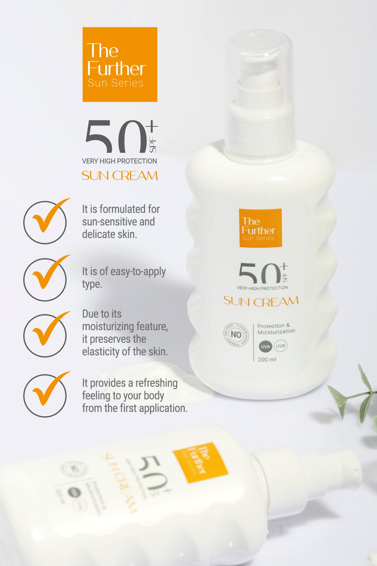 De Verdere Zonnecrème Spf 50 Factor 200 ml