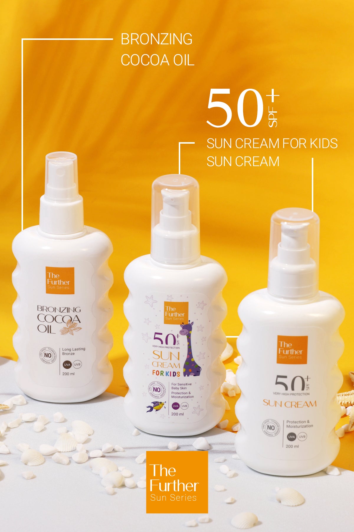 De Verdere Zonnecrème Spf 50 Factor 200 ml