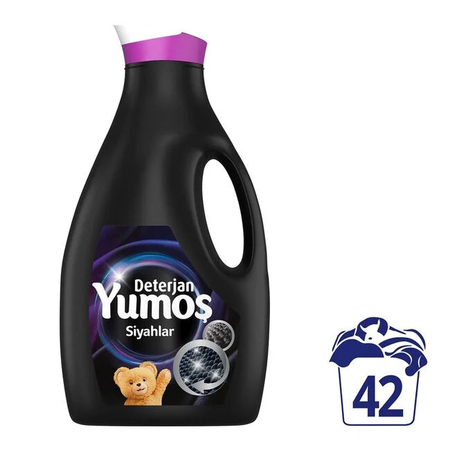 Yumoş Sıvı Çamaşır Deterjanı 2520 ml Siyah Bakım