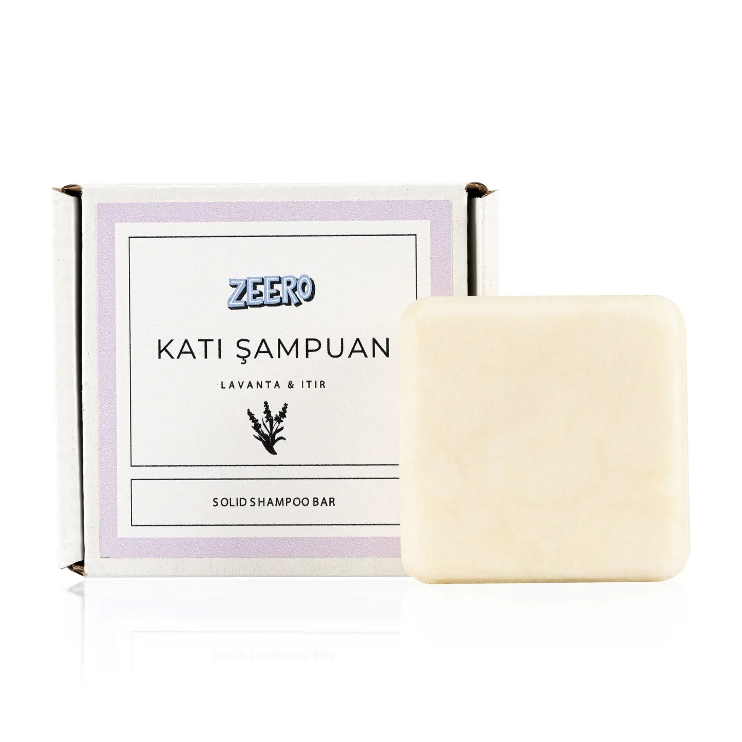 Zeero Solid Shampoo Lavender & Geranium Sulfate-Free Shampoo