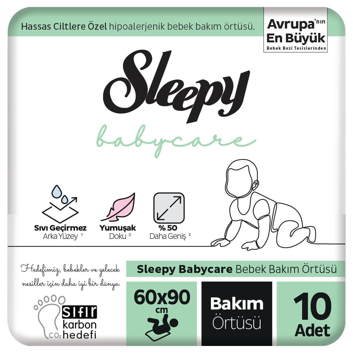 Sleepy Babycare Babyverzorgingshoes 60x90 cm 10 stuks