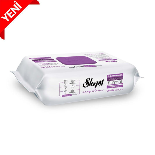 Sleepy Orchid Garden Surface Cleaning Wipes 100 Sheets