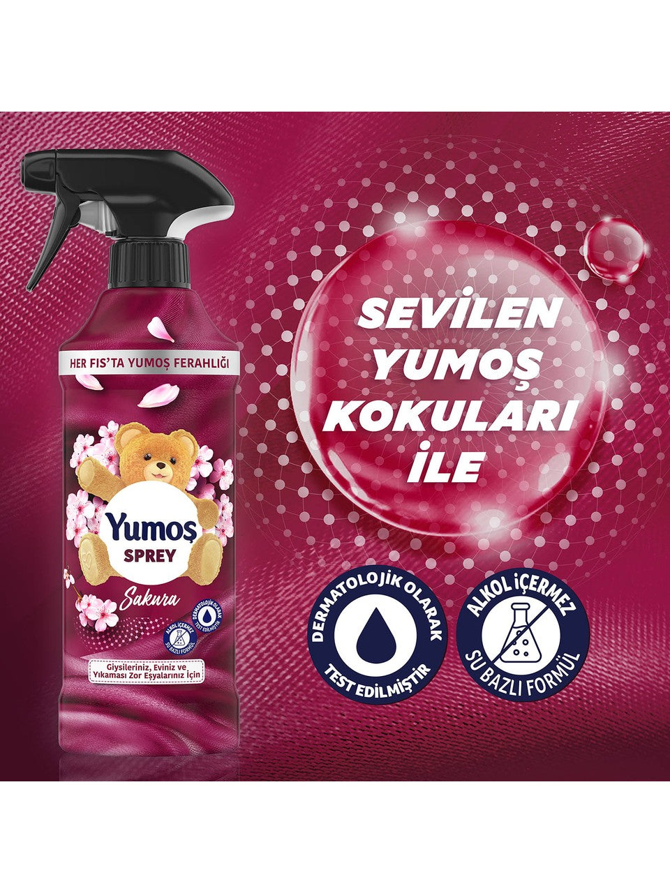 Soft Spray For Hard-To-Wash Items Sakura 450 ml