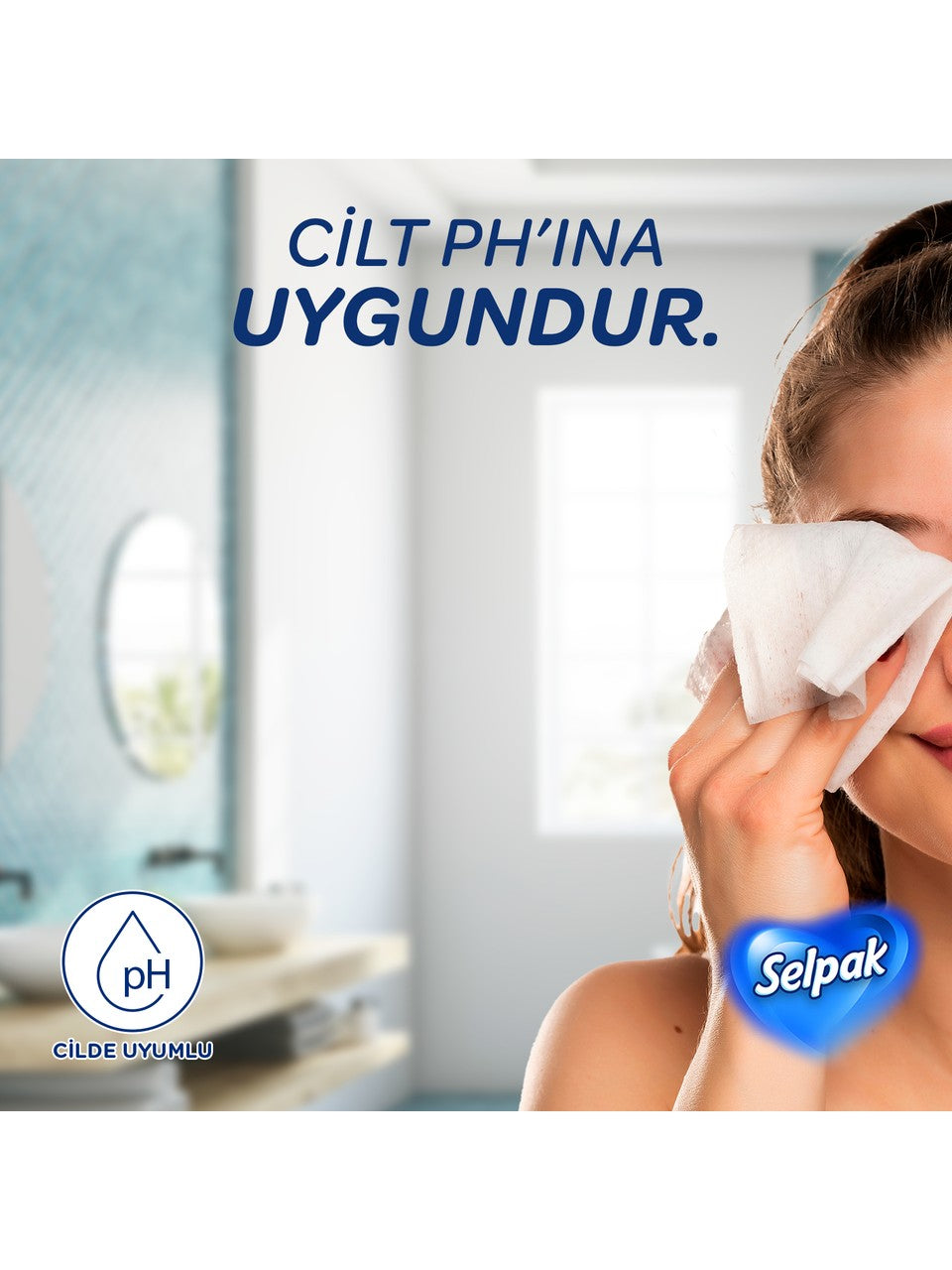 Selpak Yüz Havlusu 100 adet