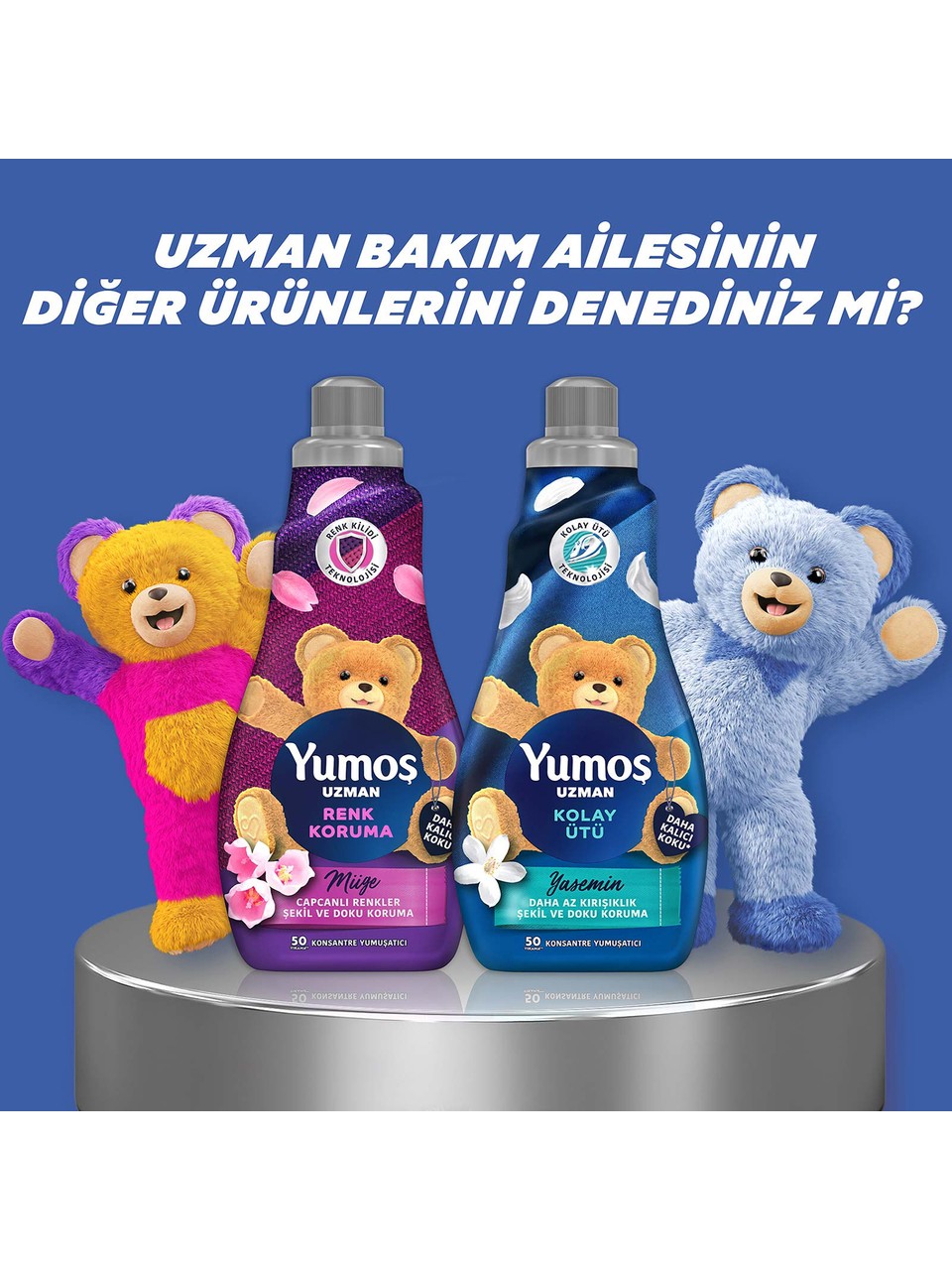 Yumoş Uzman Kolay Ütü 1200ML - 50 Yıkama