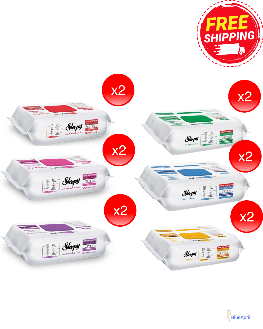Sleepy Easy Clean Schoonmaakdoekjes 12‑Pack | Voor Alle Oppervlakken ...