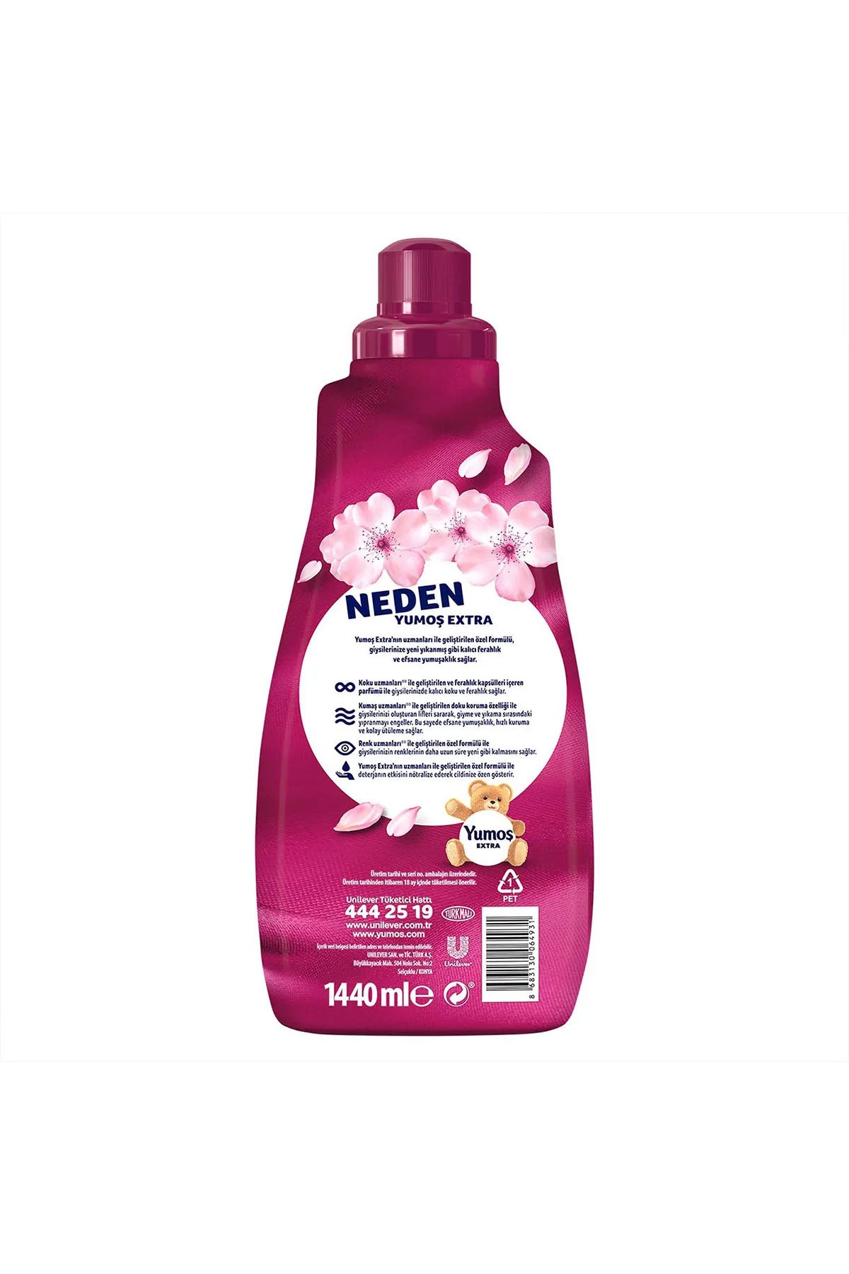 Yumoş Extra Concentrated Fabric Softener Sakura 1440 ml - 60 Washes