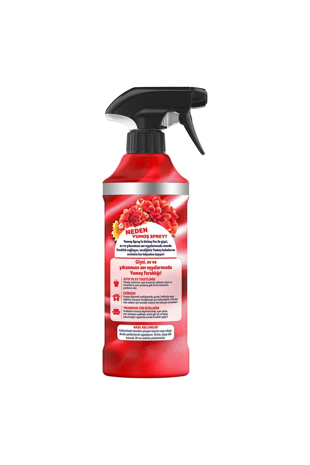 Yumoş Spray Clothes Spray for Hard-to-Wash Items Amber 450 ml