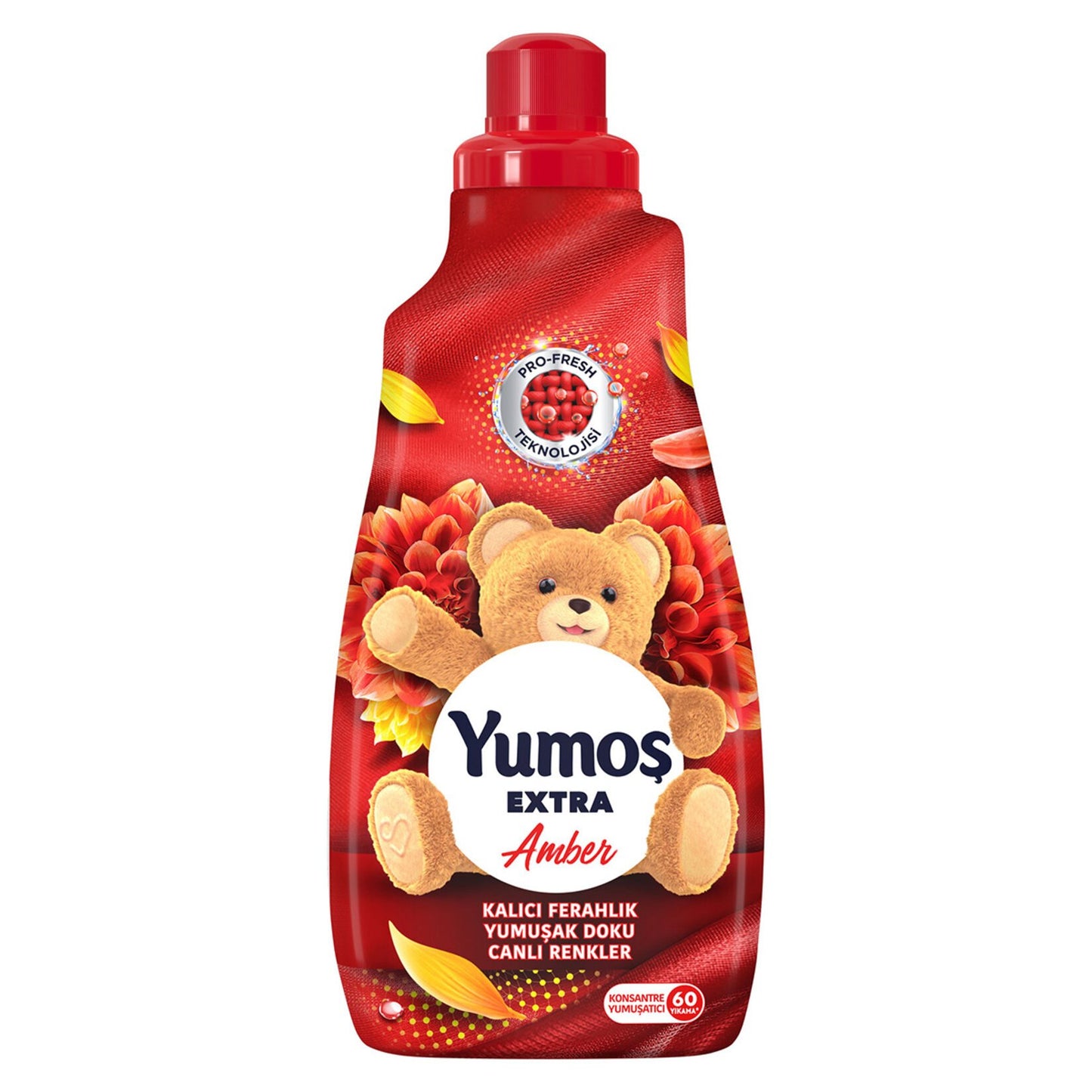 Yumoş Extra Konsantre Çamaşır Yumuşatıcı Amber 1440 ml - 60 Yıkama