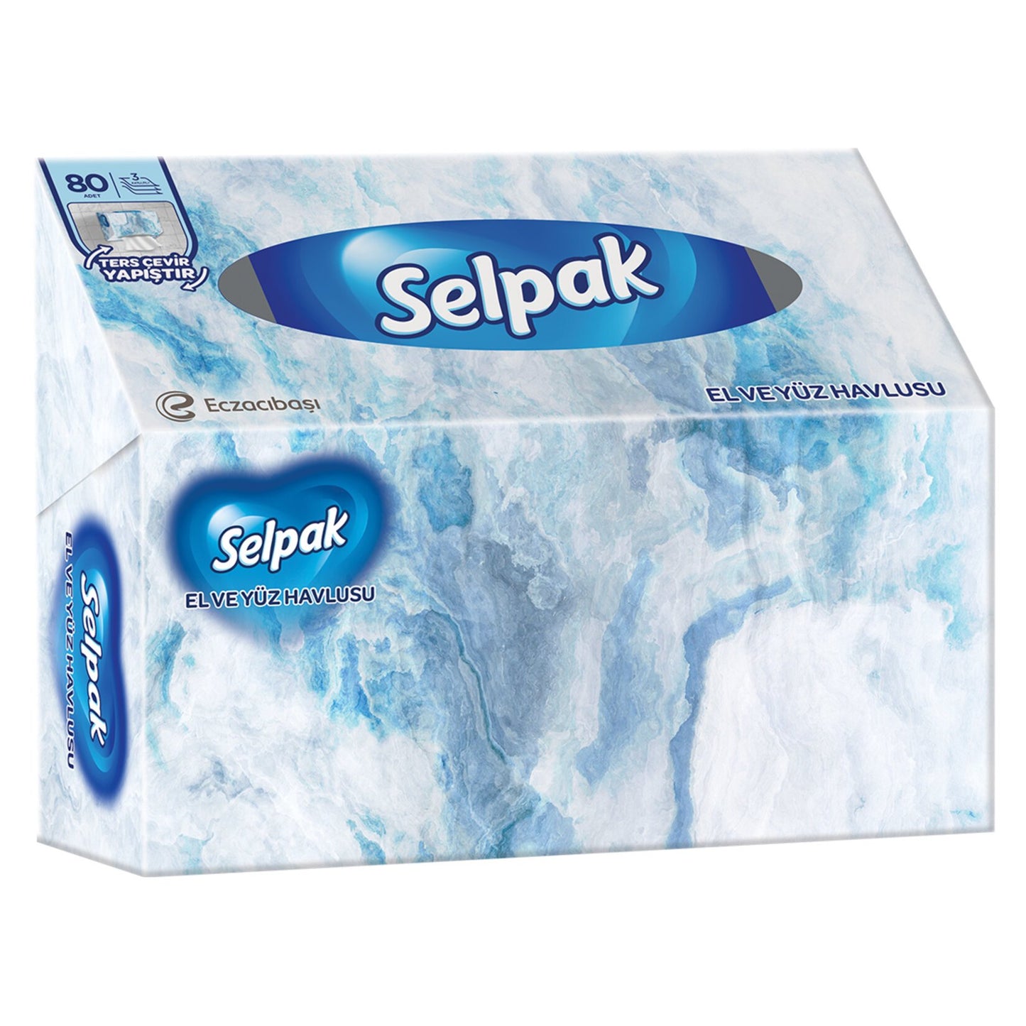 Selpak Dispenser Yüz Havlusu 80 adet