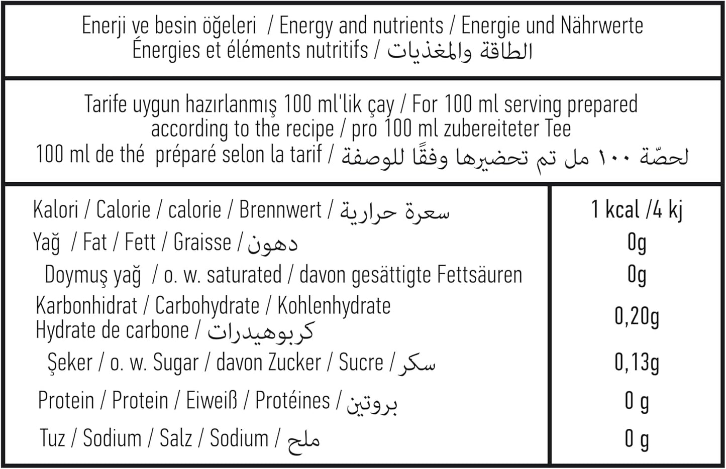 Çaykur Altınbaş Klassieke Zwarte Thee 500g