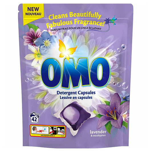 Omo Capsules Lavender & Eucalyptus - 42 Washes