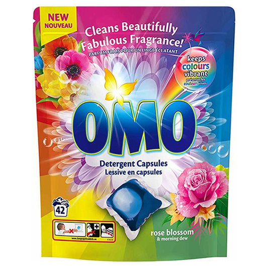Omo Washing Capsules Rose Blossom - 42 washes