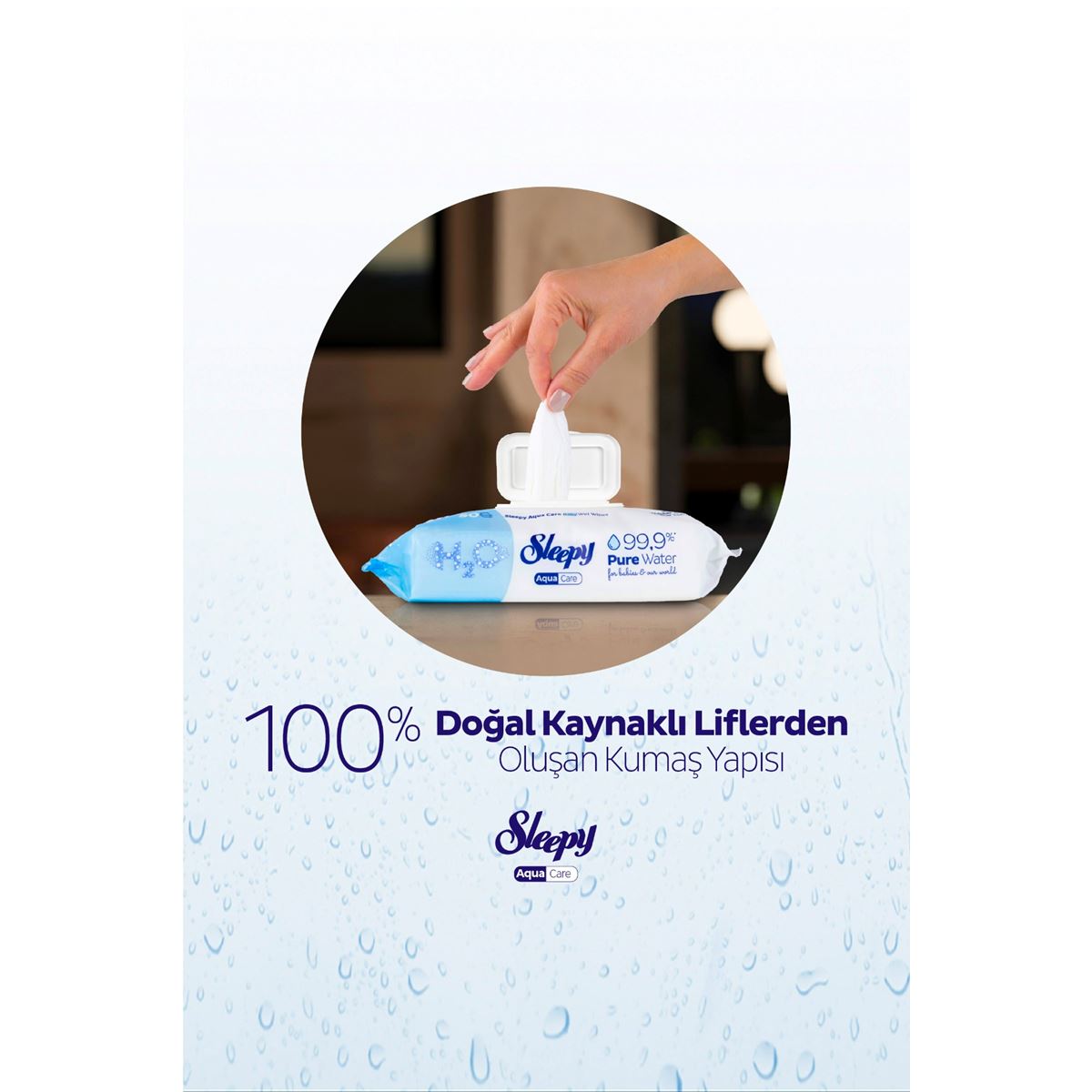 Sleepy Aqua Care Pure Water, 50 pieces