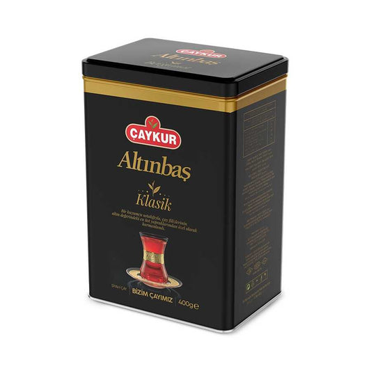 Çaykur Altınbaş Classic Black Tea Tin 400g package