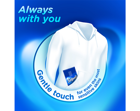Selpak Classic Tissue 4 Layers 10x10 Pieces