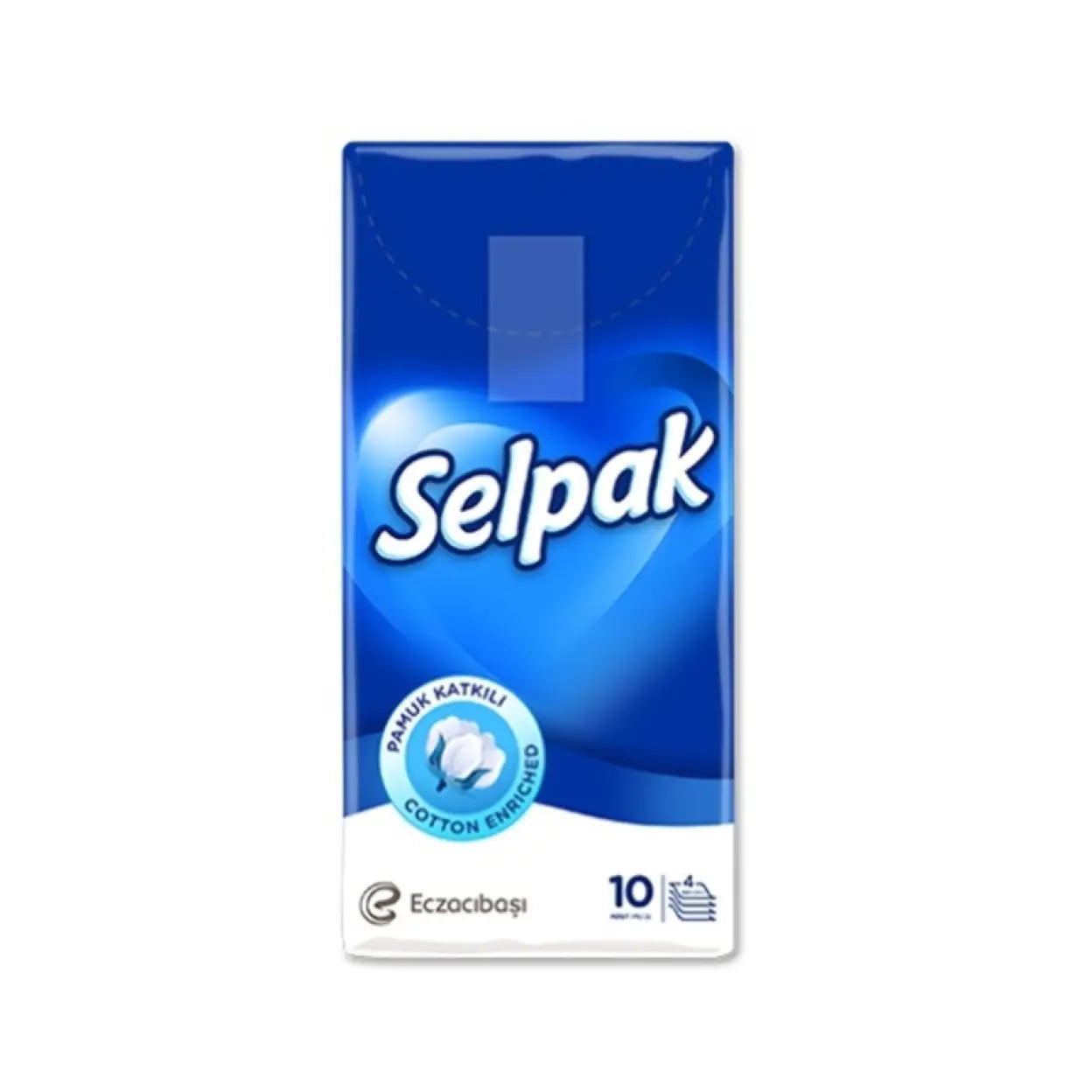 Selpak Classic Tissue 4 Layers 10x10 Pieces