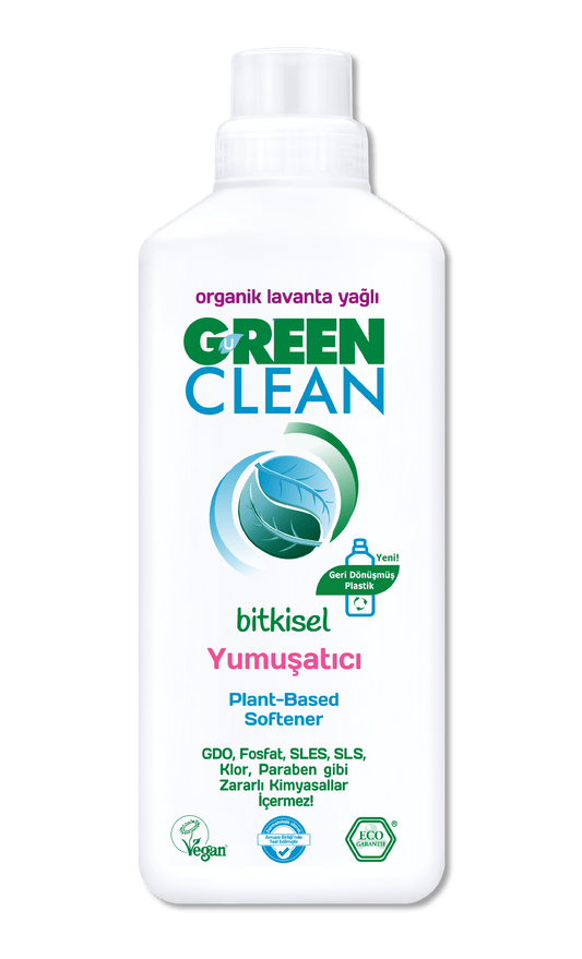 U Green Clean Sensitive Plant-Based Softener Organic Lavender Oil 1000 ml