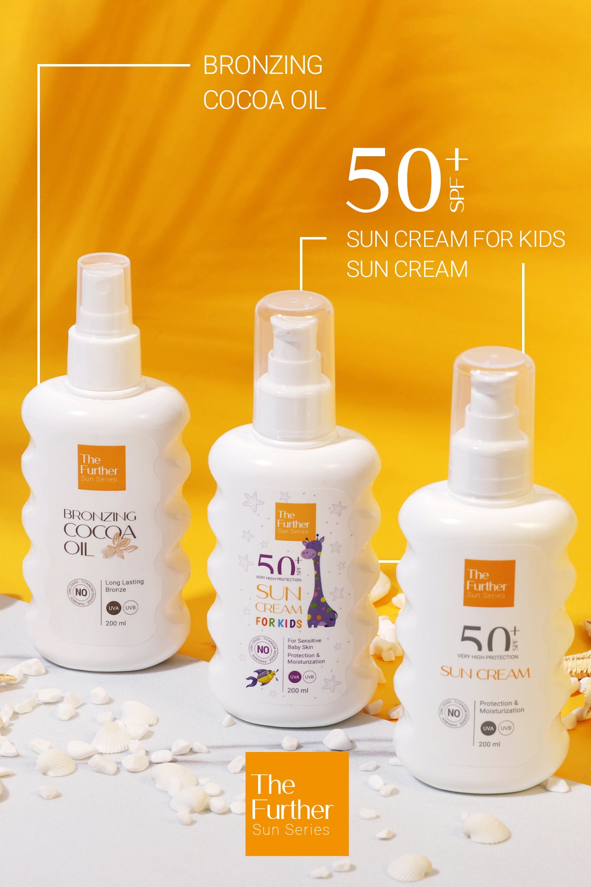 De Verdere Kinderzonnebrandcrème Spf 50 Factor 200 ml