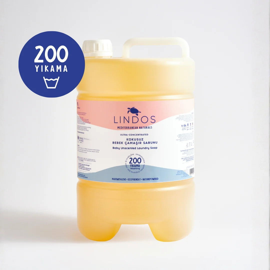 Lindos Naturals Natural Baby Laundry Detergent – Fragrance-Free