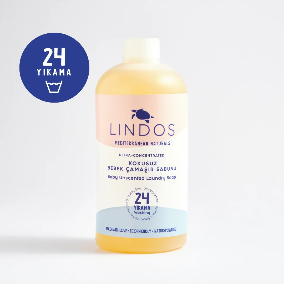 Lindos Naturals Natural Baby Laundry Detergent – Fragrance-Free