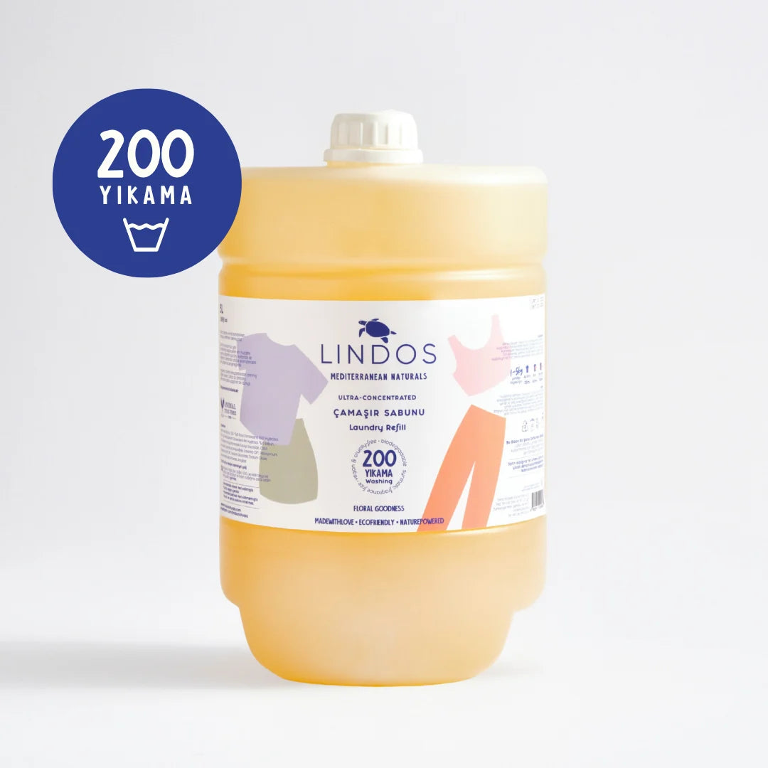 Lindos Naturals Natural Laundry Detergent – Rose & Geranium