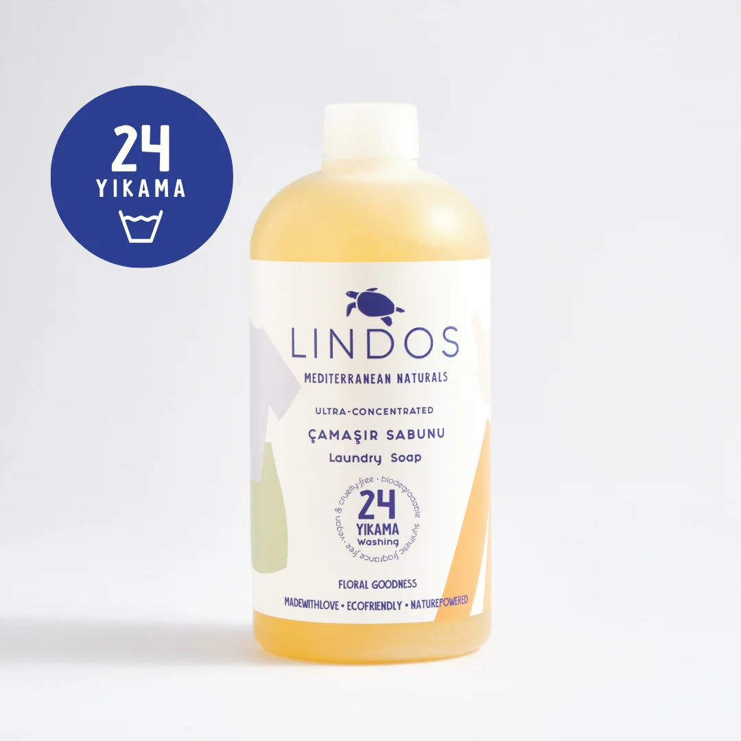 Lindos Naturals Natural Laundry Detergent – Rose & Geranium