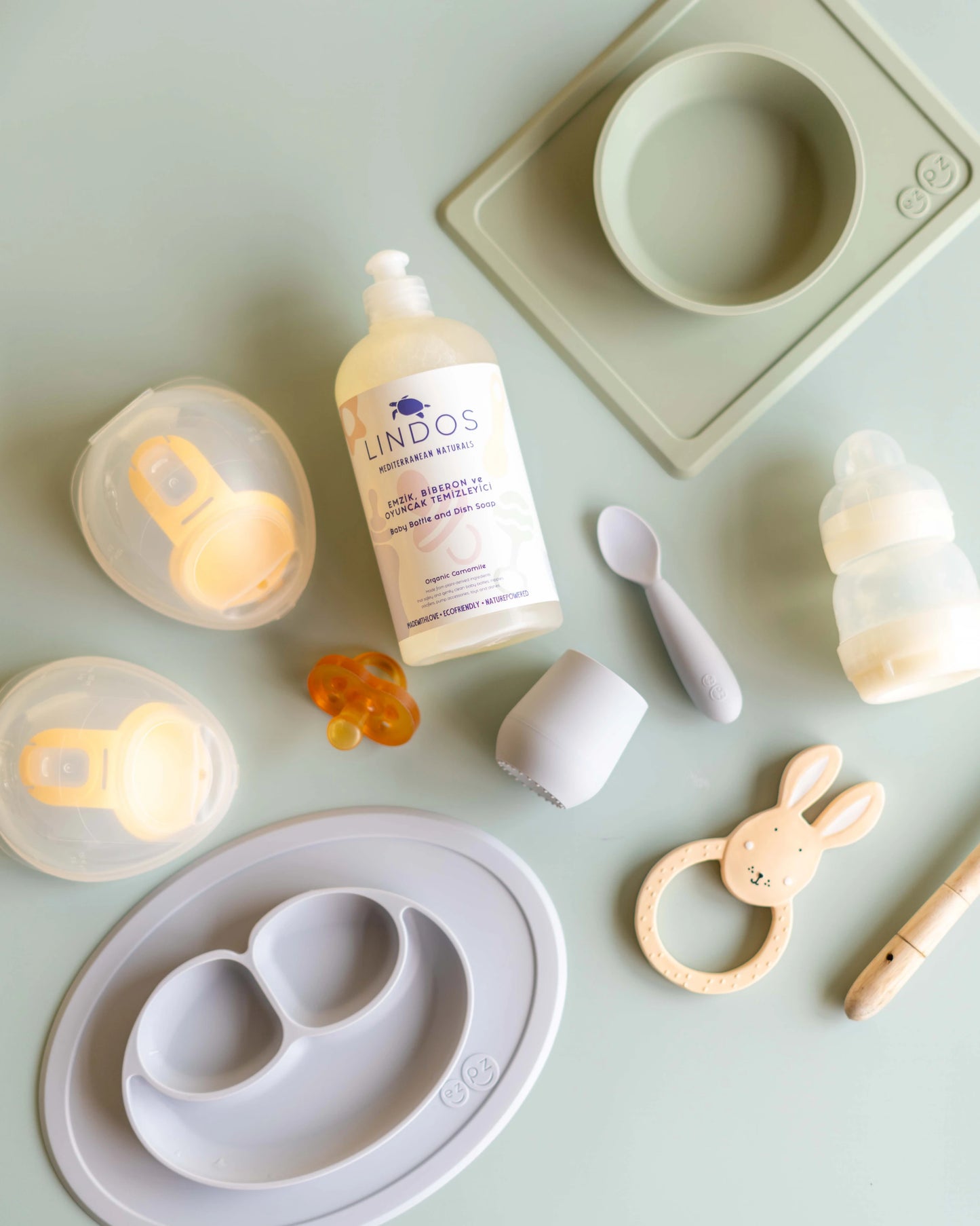 Lindos Naturals Speen-, Flessen- en Speelgoedreiniger 600 ml