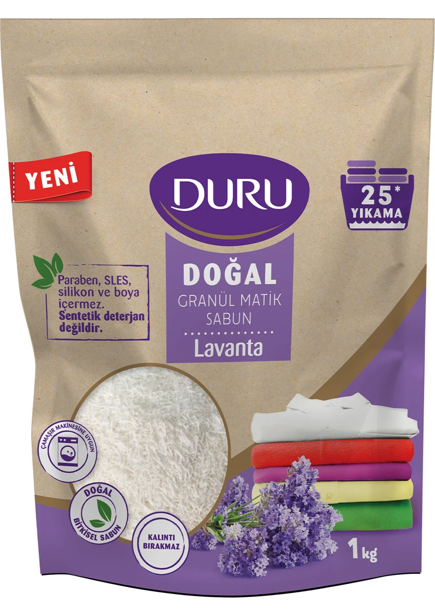 Duru Natural Granular Mop Soap Lavender 1 kg 25 Washes