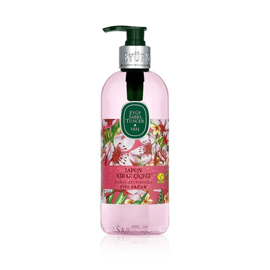 Eyüp Sabri TuncerJapanese Cherry Blossom Natural Olive Oil Liquid Soap 500 ml