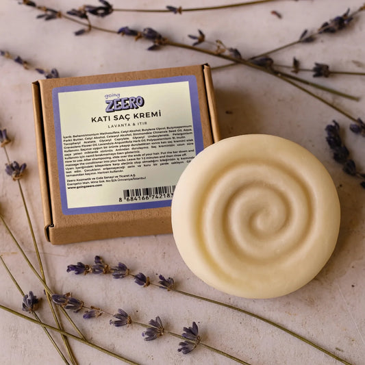 Zeero Solid Hair Conditioner - Lavender & Geranium