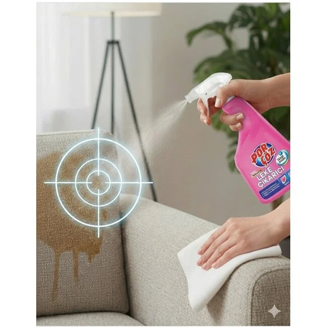 Porçöz Porçöz Premium Stain Remover 750 ml – Effective Against Grease, Food, Mud and Everyday Stains