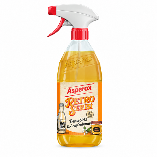 Asperox Retro Multi-Purpose Cleaner with White Vinegar & Arab Soap – 1 L