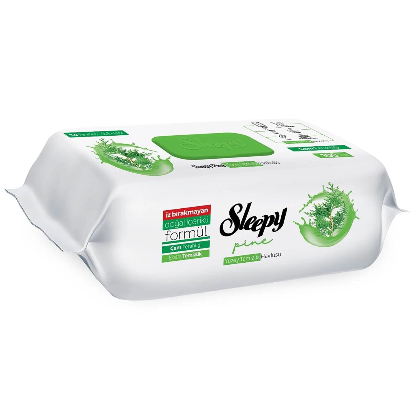 Sleepy Pine Freshness Surface Cleaning Wipes 100 Sheets