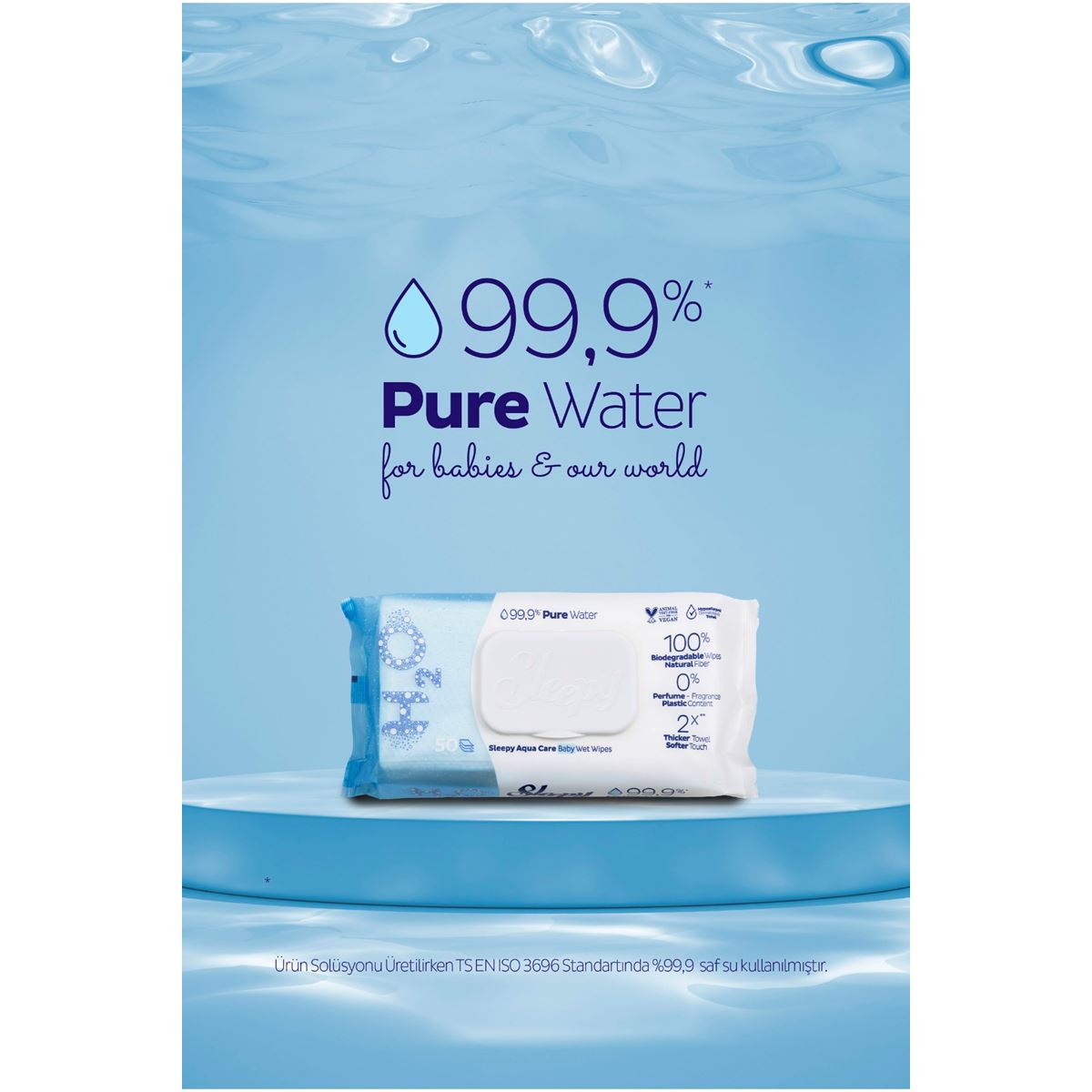 Sleepy Aqua Care Pure Water, 50 pieces